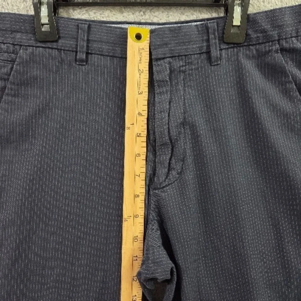 Banana‎ Republic Men's 31x32 Straight Fit Pants Navy Blue Pinstripe 100% Cotton